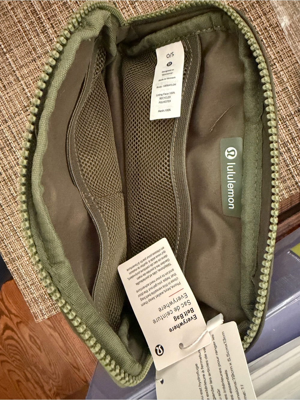 Lululemon Olive Green Everyday Carry Bag